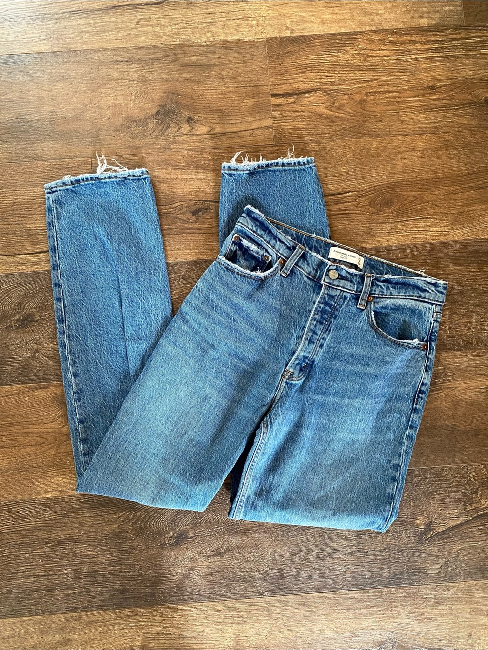 A&F Dad Jeans